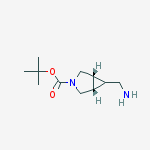 Structure of exo-3-Boc-6-aminomethyl-3-azabicyclo[3.1.0]hexane