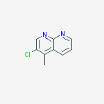 Structure of 3-Chloro-4-methyl-1,8-naphthyridine