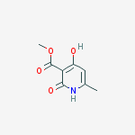 Structure of METHYL 2,4-DIHYDROXY-6-METHYLNICOTINATE