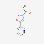 Structure of 5-(2-Pyridyl)isoxazole-3-carboxylic Acid