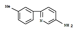 Structure of 6-M-tolylpyridin-3-ylamine