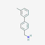 Structure of 3'-Methyl-biphenyl-4-methanamine