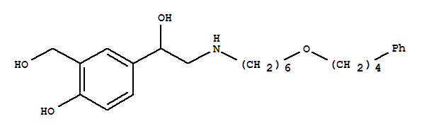 沙美特罗 的化学结构式