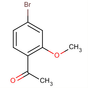 Ethanone, 1-(4-bromo-2-methoxyphenyl)-结构式