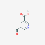 5-FORMYLNICOTINIC ACID结构式