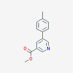methyl 5-p-tolylpyridine-3-carboxylate结构式