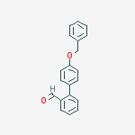 2-[4-(Benzyloxy)phenyl]benzaldehyde结构式