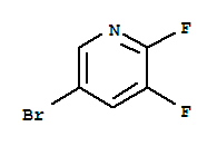 Structure of 5-BROMO-2,3-DIFLUOROPYRIDINE