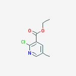 Structure of Ethyl 2-chloro-5-Methylnicotinate