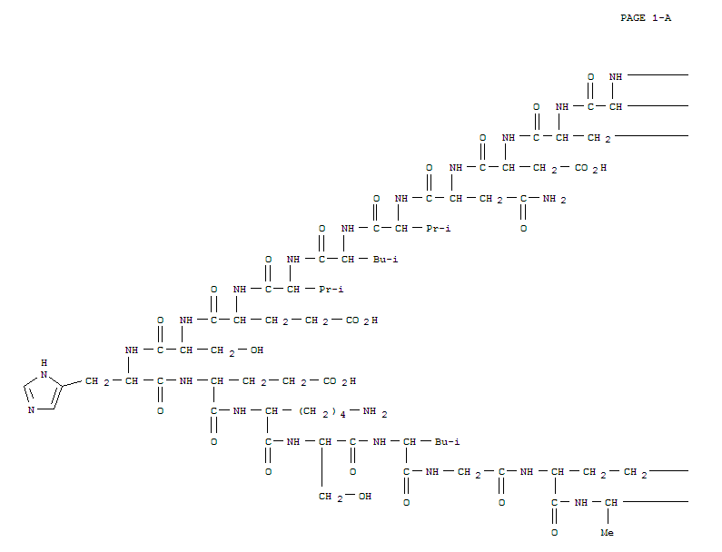 Structure of PARATHYROID HORMONE [ASN76]-HUMAN: FRAGMENT 53-84