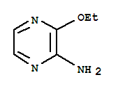 Structure of 2-AMINO-3-ETHOXYPYRAZINE