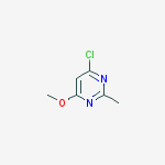 Structure of 4-Chloro-6-methoxy-2-methyl-pyrimidine