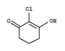 2-CHLORO-3-HYDROXYCYCLOHEX-2-EN-1-ONE 的化学结构式