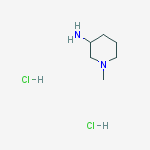 Structure of 1-Methylpiperidin-3-amine dihydrochloride