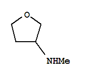 Structure of 3-FURANAMINE, TETRAHYDRO-N-METHYL-