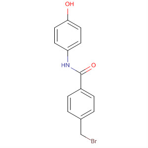 Benzamide, 4-(bromomethyl)-N-(4-hydroxyphenyl)-