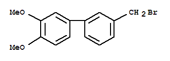 Structure of 3-Bromomethyl-3,4-dimethoxybiphenyl