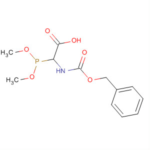 Structure of Acetic acid, (dimethoxyphosphinyl)[[(phenylmethoxy)carbonyl]amino]-