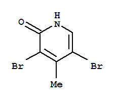 Structure of 3,5-Dibromo-2-hydroxy-4-methylpyridine