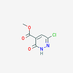 Methyl 6-chloro-3-oxo-2,3-dihydropyridazine-4-carboxylate结构式