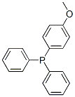 Structure of P-ANISYLDIPHENYLPHOSPHINE