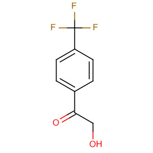 Structure of Ethanone, 2-hydroxy-1-[4-(trifluoromethyl)phenyl]-