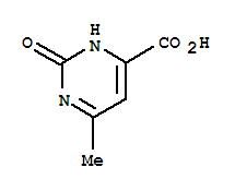 4-PYRIMIDINECARBOXYLIC ACID 1,2-DIHYDRO-6-METHYL-2-OXO-结构式