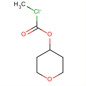 Carbonochloridic acid, tetrahydro-2H-pyran-4-yl ester结构式