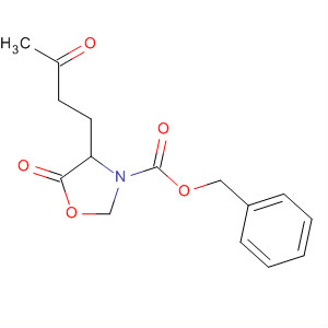 Structure of (S)-3-BENZYLOXYCARBONYL-4-(3-OXOBUTYL)-5-OXAZILIDINONE