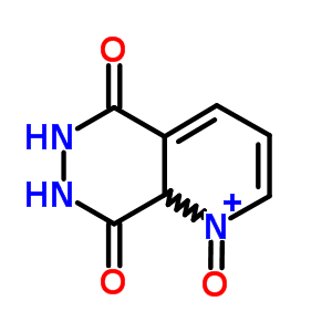 1,5,8-trioxo-1,5,6,7,8,8a-hexahydropyrido[2,3-d]pyridazin-1-ium结构式