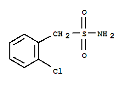 Benzenemethanesulfonamide, 2-chloro-结构式