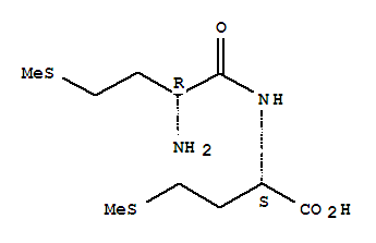 Structure of H-D-MET-MET-OH