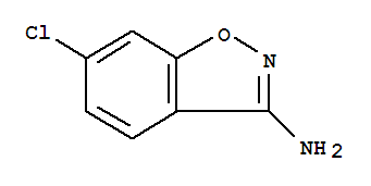Structure of 1,2-Benzisoxazol-3-amine,6-chloro-