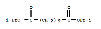 Structure of diisopropyl undecanedioate