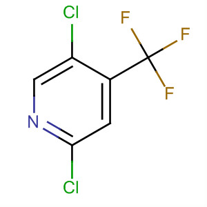 Structure of Pyridine, 2,5-dichloro-4-(trifluoromethyl)-