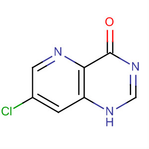 Structure of Pyrido[3,2-d]pyrimidin-4(1H)-one, 7-chloro-