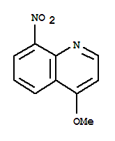 Structure of 4-Methoxy-8-nitroquinoline