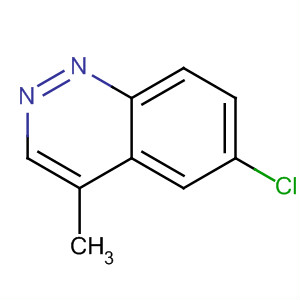 Cinnoline, 6-chloro-4-methyl-结构式