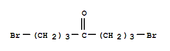Structure of 1,7-DIBROMO-HEPTAN-4-ONE
