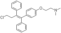 托瑞米芬结构式