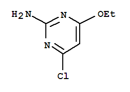 Structure of 2-AMINO-4-CHLORO-6-ETHOXYPYRIMIDINE