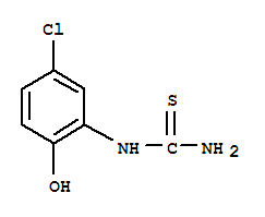 Structure of 1-(5-Chloro-2-hydroxyphenyl)thiourea