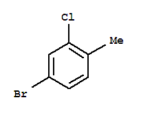 Chemical structure of 4-BROMO-2-CHLOROTOLUENE
