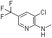 Structure of 3-CHLORO-N-METHYL-5-(TRIFLUOROMETHYL)PYRIDIN-2-AMINE