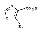 Structure of 5-ETHYL-1,3-OXAZOLE-4-CARBOXYLIC ACID