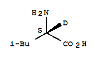 Structure of L-LEUCINE-2-D1