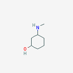 Structure of 3-(methylamino)cyclohexan-1-ol