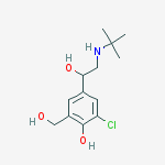 Structure of CHLOROALBUTEROL