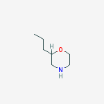 Structure of 2-Propylmorpholine