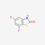Structure of 5,7-DIFLUORO-2(3H)-BENZOTHIAZOLONE